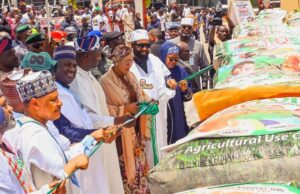 Oluremi Tinubu flags off 2026 planting season in Niger, distributes farm inputs