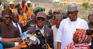 Wike seals Abuja collapse site, orders probe