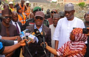 Wike seals Abuja collapse site, orders probe