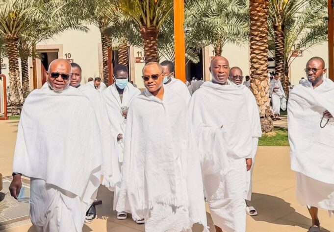 Uba Sani in Saudi Arabia Sani
