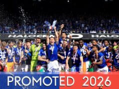 Ipswich promoted to Premier League after one season in Championship Ipswich