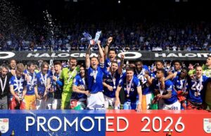 Ipswich promoted to Premier League after one season in Championship Ipswich