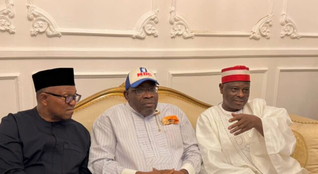 NDC leaders host Obi, Kwankwaso amid defection talks