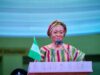First Lady inaugurates ICT centre at EKSU, rewards best graduates