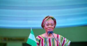 First Lady inaugurates ICT centre at EKSU, rewards best graduates