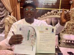 Umahi signs Tinubu’s nomination form, cites infrastructure gains