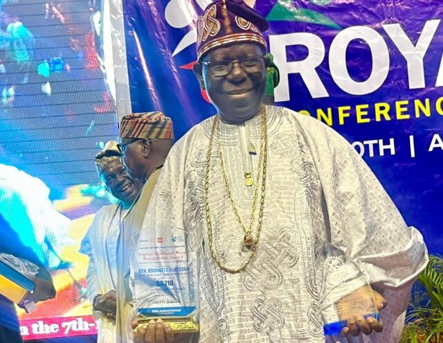 Osunkeye receives Rotary’s highest honour for humanitarian service