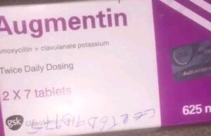 NAFDAC raises the alarm over counterfeit Augmentin tablets