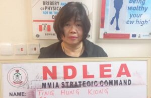 Chinese woman arrested with 31kg cannabis in Lagos