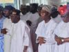 Tinubu observes Eid prayers in Lagos