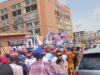 Abuja gridlocked as thousands storm NDC convention