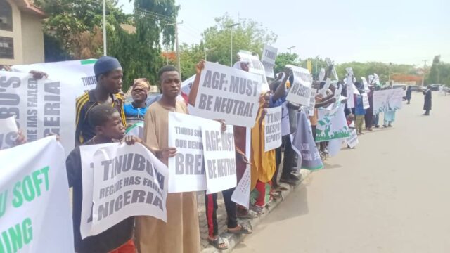 Tension in Abuja as protesters oppose plan to delist opposition parties