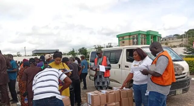 INEC distributes sensitive materials for Ekiti governorship election INEC