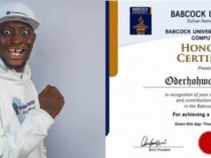 Babcock disowns certificate linked to Carter Efe, threatens legal action over forgery