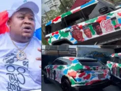 Cubana unveils branded luxury vehicles in support of Tinubu