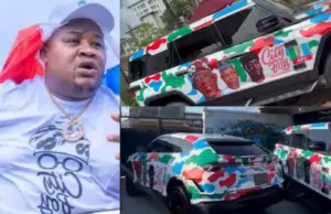 Cubana unveils branded luxury vehicles in support of Tinubu