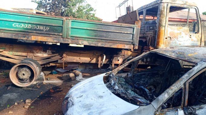 Ekiti police station attack Police station