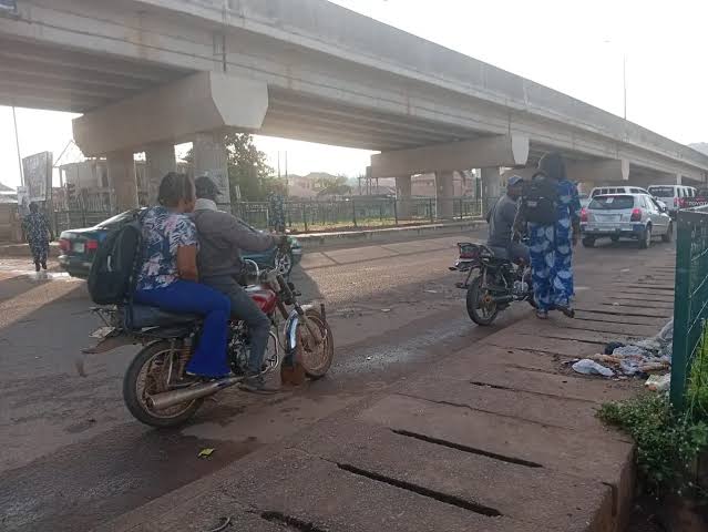 Commercial motorcyclists in Ekiti Ekiti