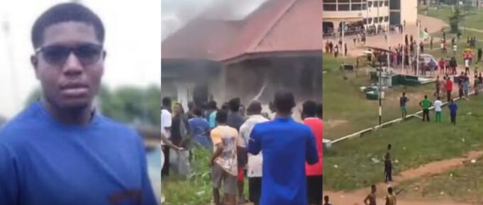 FUTO students protest Imo