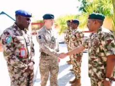British defence dep chief arrives Maiduguri for security talks