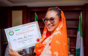 Natasha receives Certificate of Return for 2027 Senate race