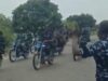 Bandits caught on camera moving freely through checkpoint