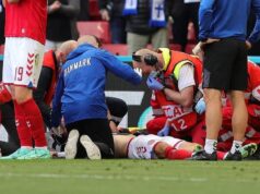 Denmark-Ukraine match abandoned after Eriksen collapses on pitch Eriksen