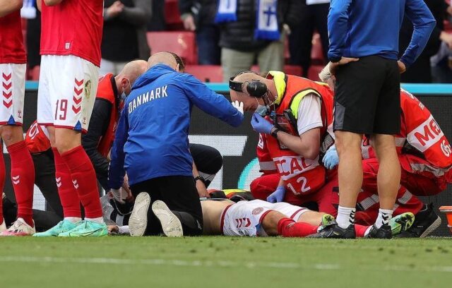 Denmark-Ukraine match abandoned after Eriksen collapses on pitch Eriksen