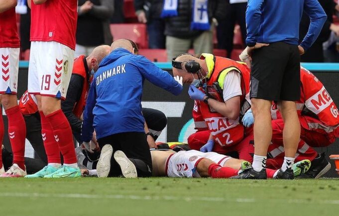 Denmark-Ukraine match abandoned after Eriksen collapses on pitch Eriksen