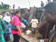 4 coaches capsize as Warri–Itakpe train derails Train