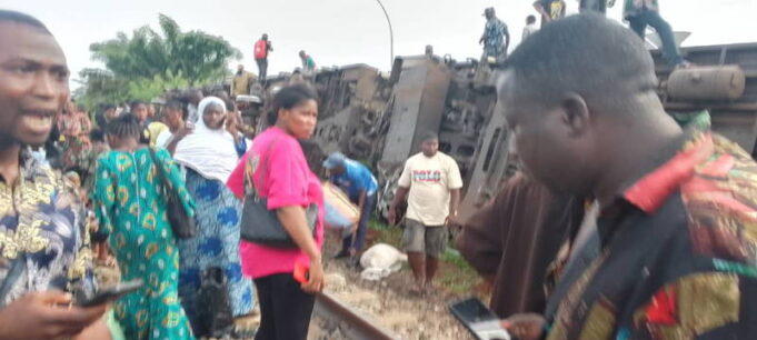 4 coaches capsize as Warri–Itakpe train derails Train