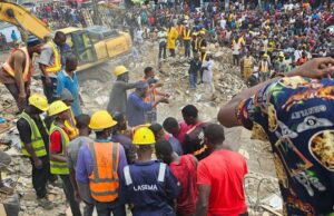 One dead, 10 rescued in Lagos building collapse Lagos