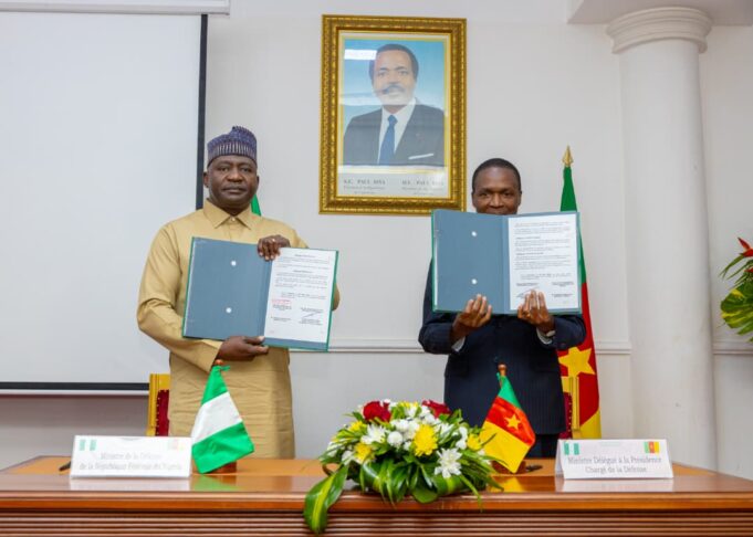 Nigeria, Cameroon sign agreement to strengthen border security Cameroon