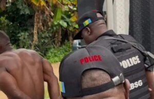 VIDEO: Abia police arrest man for assaulting woman over pot of soup