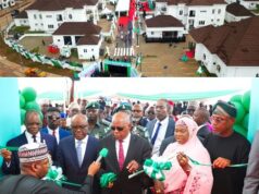 Tinubu inaugurates judges’ quarters in Abuja