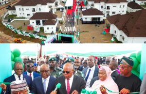 Tinubu inaugurates judges’ quarters in Abuja
