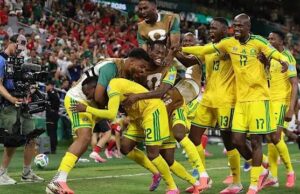 South Africa defeat South Korea to reach World Cup knockout stage for first time South Africa
