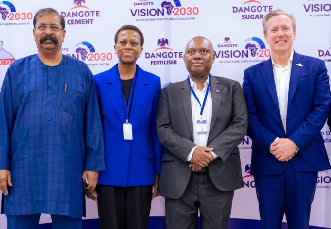 Standard Bank and Dangote refinery officials Dangote