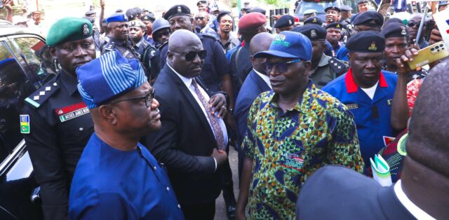 Wike to protesting teachers: Rescue efforts ongoing, don’t politicise insecurity