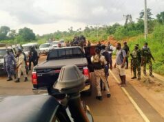 Villa under tight security amid protest