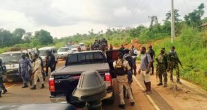 Villa under tight security amid protest