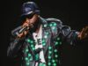 Davido highlights abducted Oyo pupils, teachers with custom jacket at FIFA concert