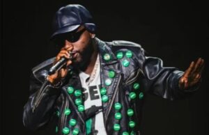 Davido highlights abducted Oyo pupils, teachers with custom jacket at FIFA concert