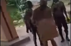 Suspected laptop thief forced to dance after arrest at NOUN