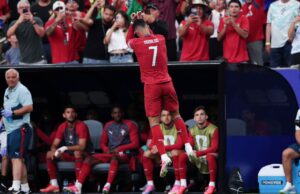 Ronaldo becomes first player to score at six World Cups Ronaldo