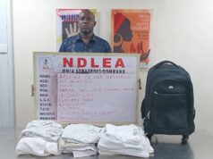 Businessman nabbed with cocaine hidden in towels from Brazil at Lagos airport Businessman