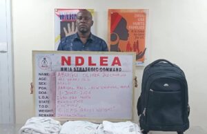 Businessman nabbed with cocaine hidden in towels from Brazil at Lagos airport Businessman