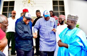 NDC leaders resolve party dispute as Obi, Dickson hold closed-door meeting in Abuja NDC