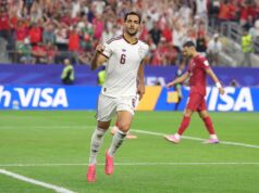 Spain edge Portugal with late Merino goal to reach World Cup quarter-finals