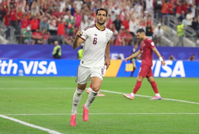 Spain edge Portugal with late Merino goal to reach World Cup quarter-finals